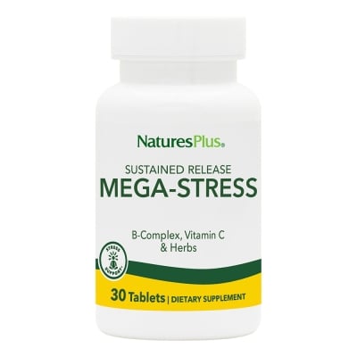 Комплекс для преодоления стресса и поддержания энергии Nature's Plus Mega-Stress, 30 таблеток