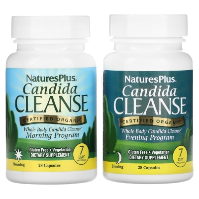 Комплекс Очистка от кандиды за 7 дней Nature's Plus Candida Cleanse, 56 капсул
