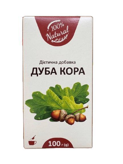 Дуба кора 100% Natural по 100 г у пач.