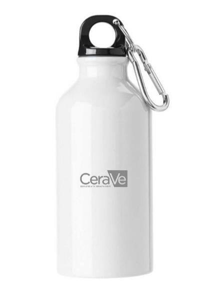 Набір CeraVe (Крем зволожуючий для сухої і дуже сухої шкіри обличчя і тіла, 340 мл + еко-пляшка для води CeraVe, 400 мл)