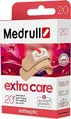 Набір пластирів медичних Medrull Extra Care антисептичний на полімерній основі, 20 штук
