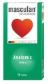 Презервативы Masculan Anatomic Тип 4 анатомической формы, 10 штук