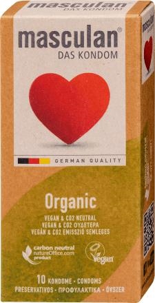 Презервативы Masculan Organic, 10 штук