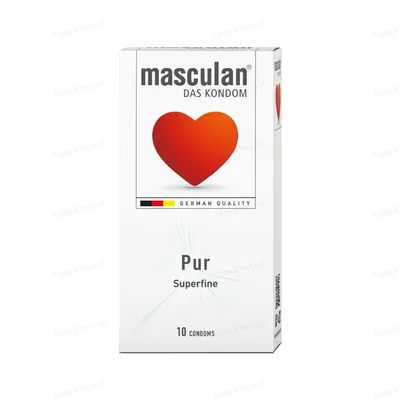 Презервативи Masculan Pur Superfine супертонкі, 10 штук