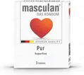 Презервативи Masculan Pur Superfine супертонкі, 3 штуки