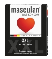 Презервативы Masculan XXL Тип 5 увеличенного размера, 3 штуки