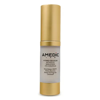 Крем навколо очей Amedic Hydro Celular Retinol & Bakuchiol Eye Contour проти зморшок з ретинолом і бакучіолом, 15 мл