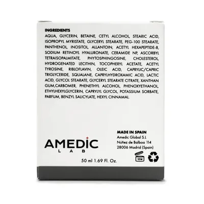 Крем для обличчя Amedic Advanced Hydro Celular Recovery Night Cream відновлюючий нічний з вітаміном А та пептидами, 50 мл