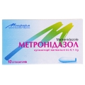 Метронидазол суппозитории вагин. по 0.1 г №10 (5х2)