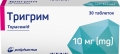 Тригрим таблетки по 10 мг №30 (10х3)