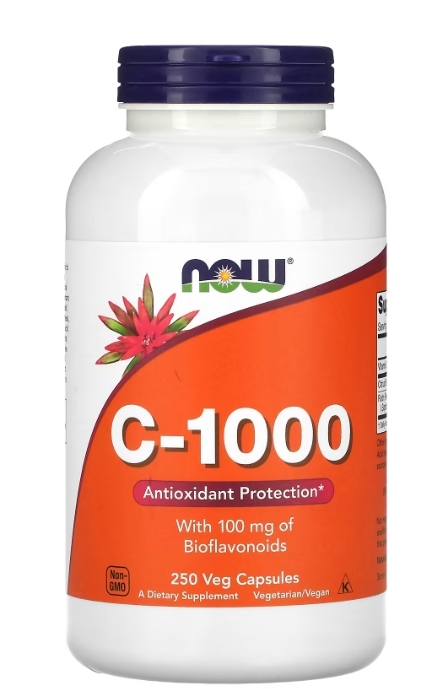 Витамины NOW C-1000 капсулы №250