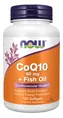 Коензим Q10 та риб'ячий жир NOW CoQ10 60 mg + Fish Oil м'які капсули №120