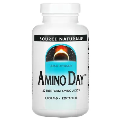 Аміно день Source Naturals Amino Day 1000 мг, 120 таблеток