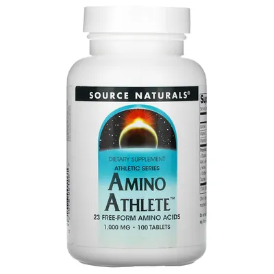 Аміно спортсмен Amino Athlete Source Naturals 1000 мг, 100 таблеток