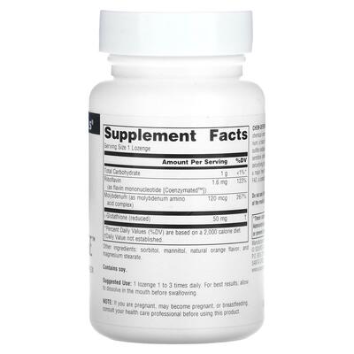 Молибден Source Naturals Chem-Defense вкус апельсина, 90 леденцов
