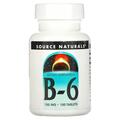 Вітамін В6 Source Naturals Vitamin B-6 100 мг, 100 таблеток