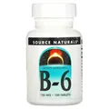 Вітамін В6 Source Naturals Vitamin B-6 100 мг, 100 таблеток
