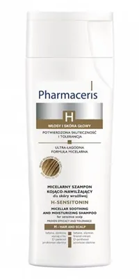 Шампунь Pharmaceris H Sensitonin міцелярний заспокійливий зволожуючий для чутливої шкіри, 250 мл