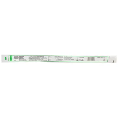 Катетер урологічний Medicare Nelaton Catheter типу Нелатон чоловічий, 14 Fr, зелений, 1 штука