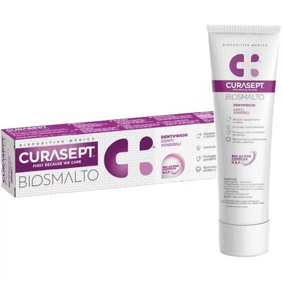 Зубная паста Curasept Biosmalto Sensitive Teeth для чувствительных зубов, 75 мл
