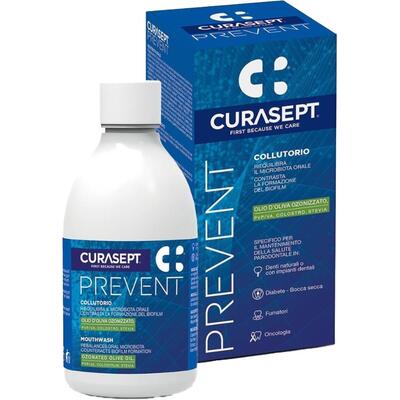 Ополаскиватель для полости рта Curasept Prevent защита полости рта, 300 мл