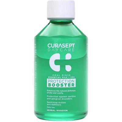 Ополаскиватель для полости рта Curasept Daycare Protection Booster Herbal Invasion, травяной вкус, 250 мл