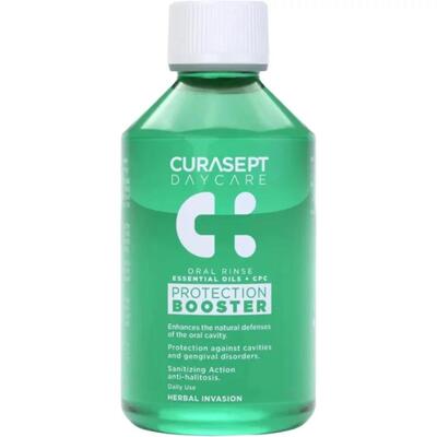Ополаскиватель для полости рта Curasept Daycare Protection Booster Herbal Invasion, травяной вкус, 500 мл