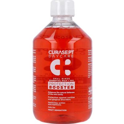 Ополаскиватель для полости рта Curasept Daycare Protection Booster Fruit Sensation, фруктовый, 500 мл