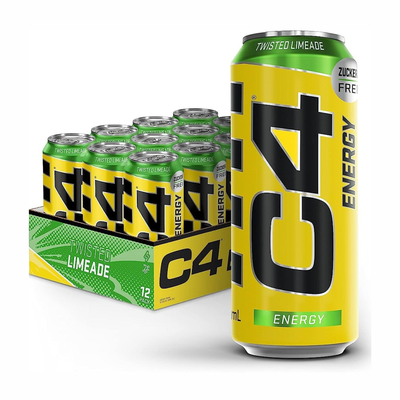 Энергетик Cellucor C4 Twisted limeade, 12 х 500 мл