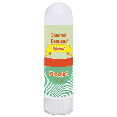 Звездочка бальзам золотой Solution pharm по 1,2 г в бан.