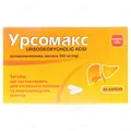 Урсомакс капсули по 250 мг №50 (10х5)