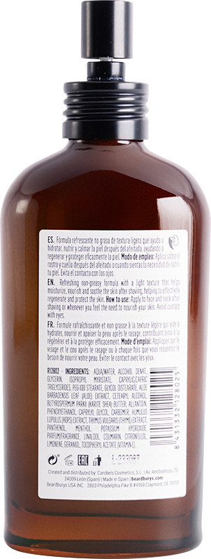 Лосьйон після гоління Beardburys Essentials, 120 мл