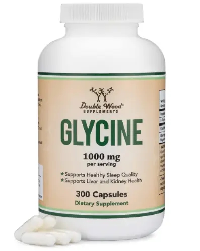 Глицин Double Wood Glycine 1000 mg, 300 капсул