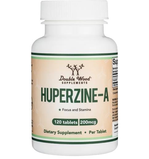 Гиперзин А Double Wood Huperzine A 200 mcg, 120 таблеток