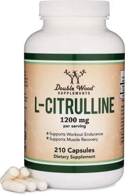 L-цитрулін Double Wood L-Citruline 1200 mg, 210 капсул