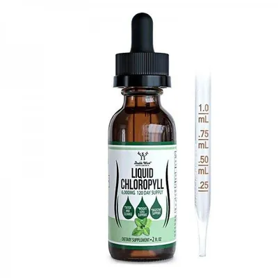 Хлорофіл рідкий Double Wood Liquid Chlorophyll 50 мг 2 мл, 60 мл