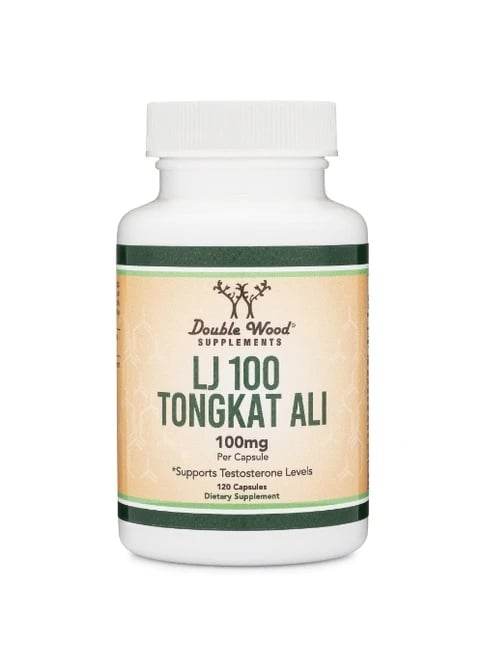 Тонгкат Али Double Wood LJ100 Tongkat Ali Extract 100 mg, 120 капсул