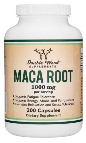 Мака Double Wood Maca Root 1000мг, 300 капсул