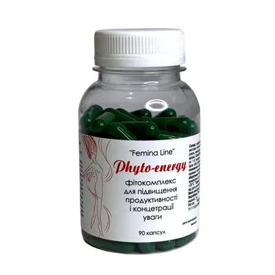 Фітокомплекс Фіторія Femina line Phyto-energy для енергії, 90 капсул