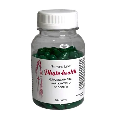 Фітокомплекс Фіторія Femina line Phyto-heatlh для жіночого здоров'я, 90 капсул