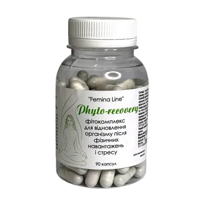 Фітокомплекс Фіторія Femina line Phyto-recovery швидке відновлення, 90 капсул
