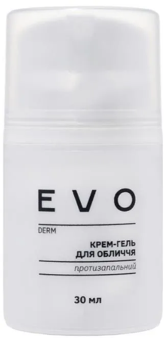 Крем-гель для обличчя EVO derm протизапальний, 30 мл