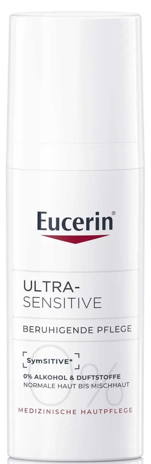 Крем для обличчя Eucerin Ultra-Sensitive заспокійливий для нормальної та комбінованої гіперчутливої шкіри (69746), 50 мл