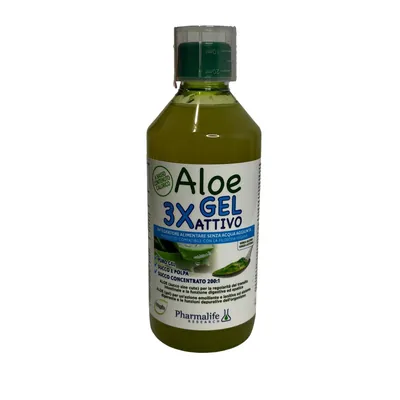 Гель з алое Pharmalife Research Aloe 3X Gel Attivo, 500 мл