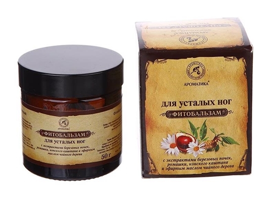 Фитобальзам Ароматика для усталых ног, 50 г