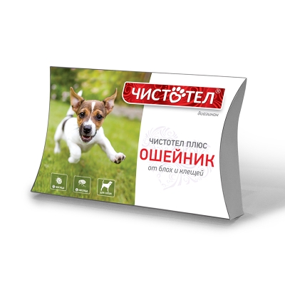 Ошейник от блох и клещей Чистотел Плюс С208 для собак