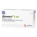 Донекс таблетки, дисперг. в рот. порож. по 5 мг №60 (10х6)
