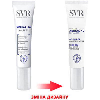 Гель для ногтей SVR Xerial 40 Ongle для утолщенных и поврежденных ногтей, 10 мл