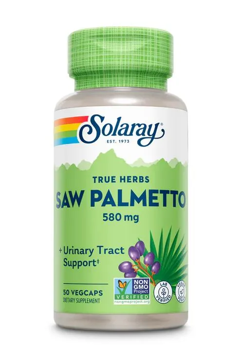 Ягоди Со Пальметто Solaray Saw Palmetto Berry 580 мг  вег. капсули №50