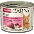 Консервы для кошек Animonda Carny с индейкой и креветками, 200 г (6 шт)